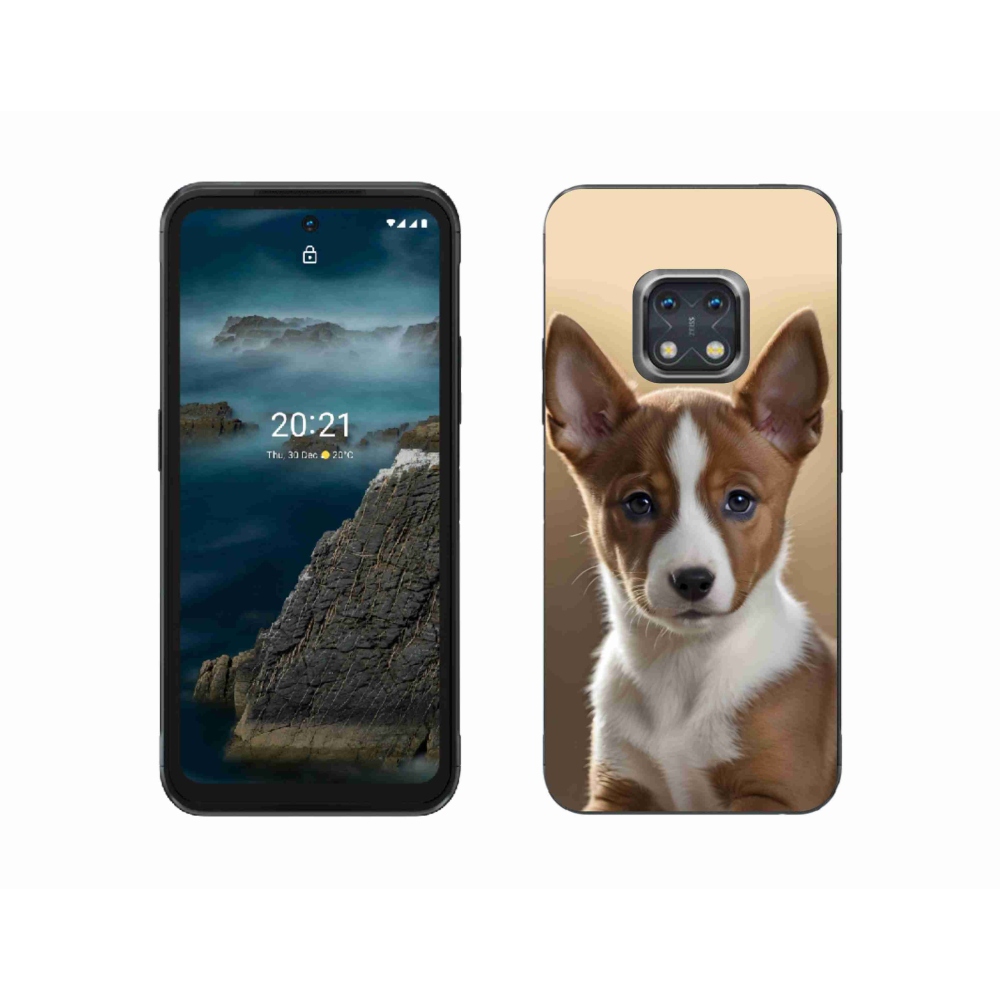 Gelový kryt mmCase na Nokia XR20 - basenji