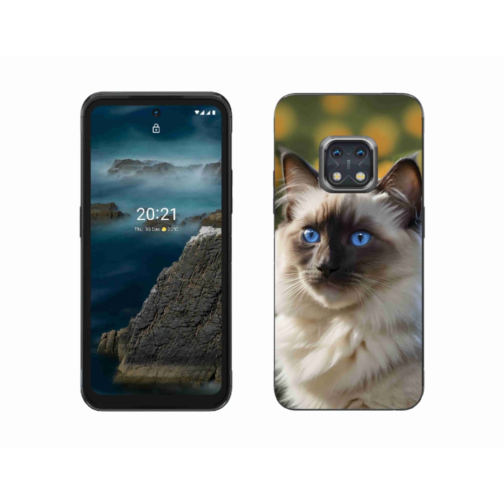 Gelový kryt mmCase na Nokia XR20 - bílý ragdoll