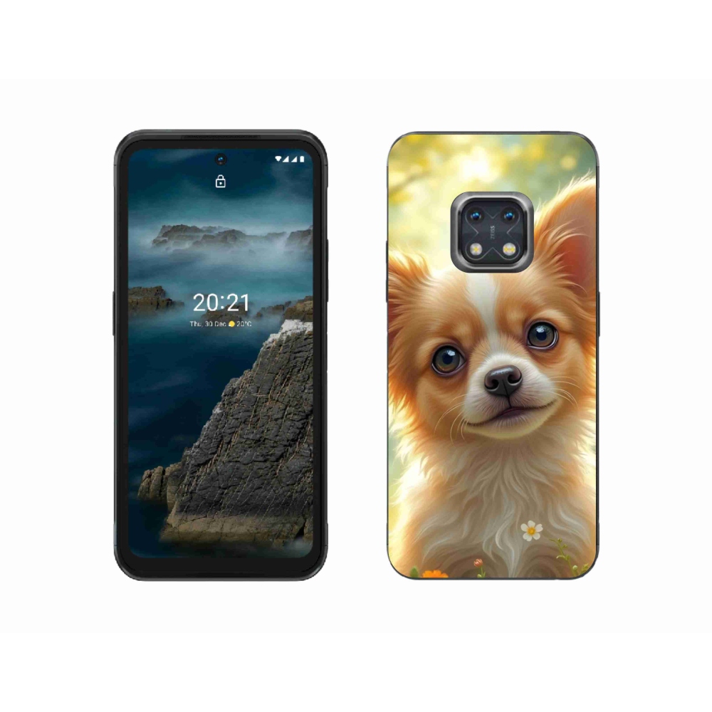 Gelový kryt mmCase na Nokia XR20 - čivava 5
