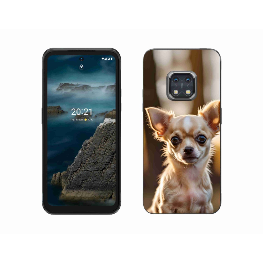 Gelový kryt mmCase na Nokia XR20 - čivava 6