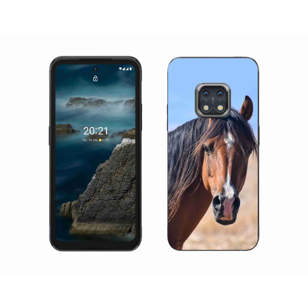 Gelový kryt mmCase na Nokia XR20 - klidný kůň