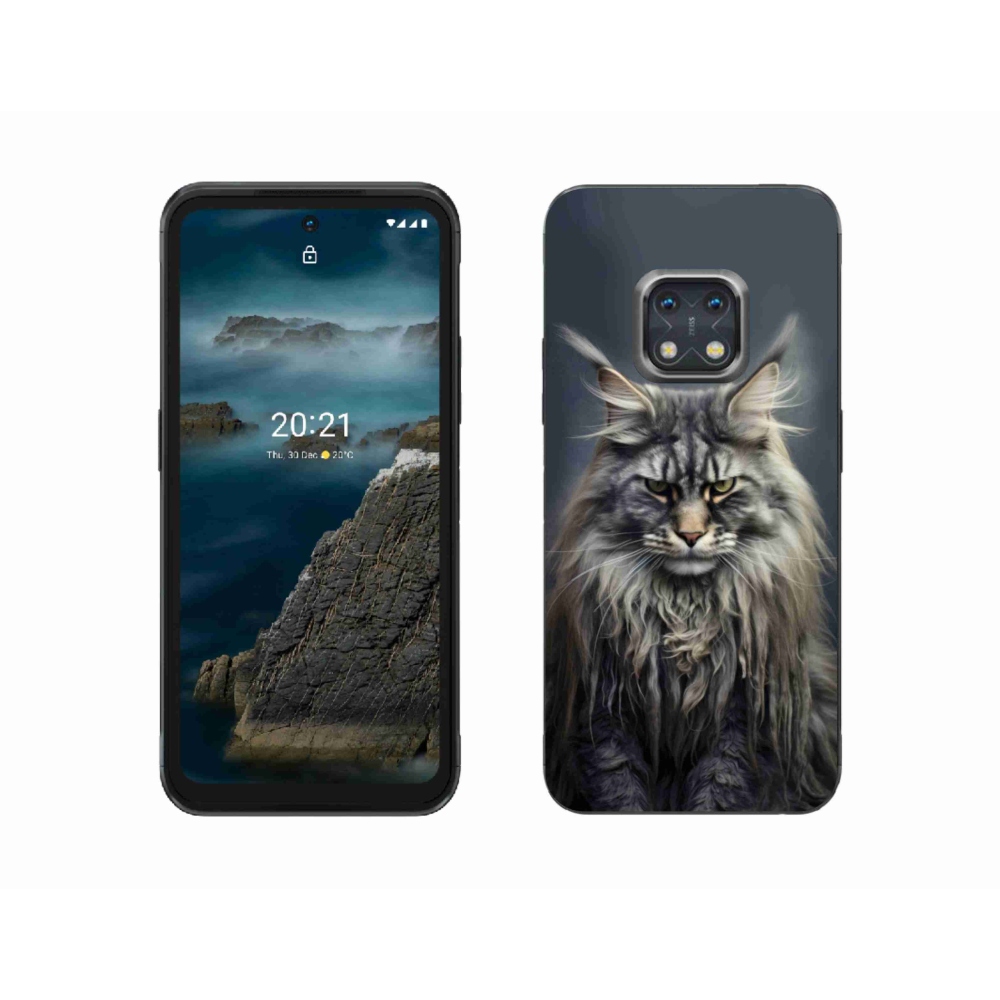 Gelový kryt mmCase na Nokia XR20 - kočíčí pohled 4