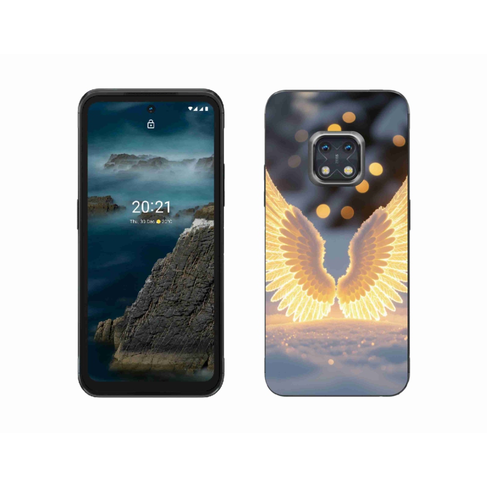 Gelový kryt mmCase na Nokia XR20 - křídla