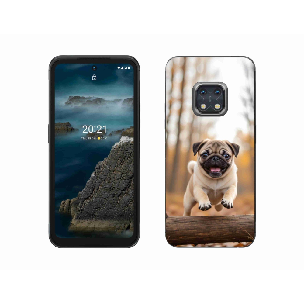 Gelový kryt mmCase na Nokia XR20 - mops 2