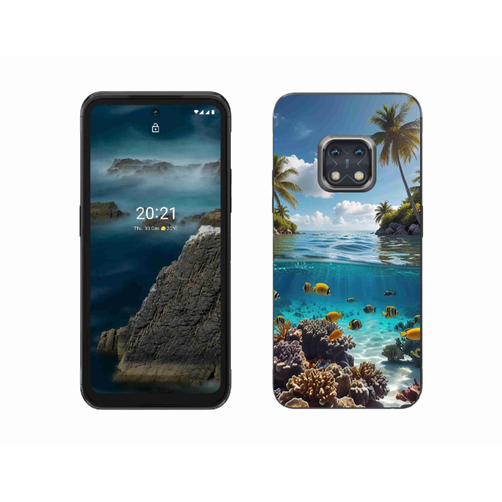 Gelový kryt mmCase na Nokia XR20 - mořský svět 4