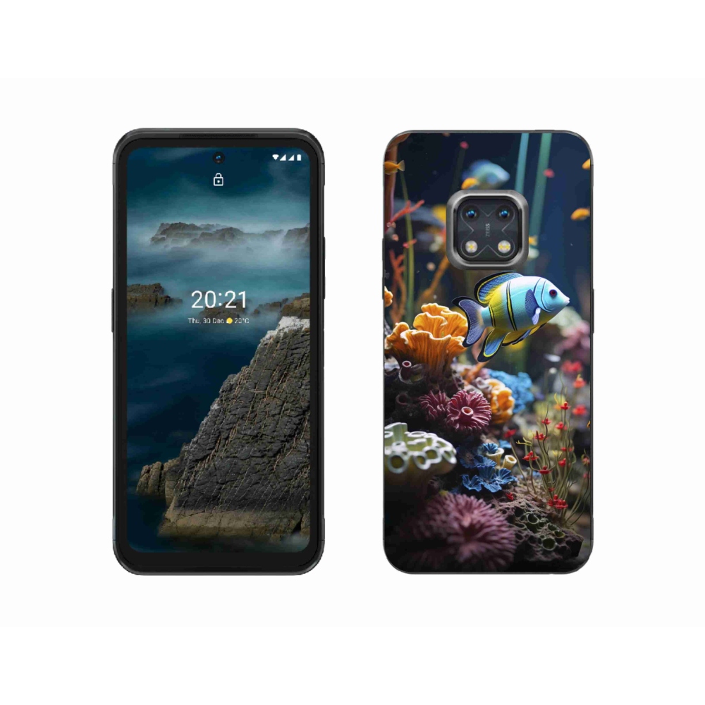 Gelový kryt mmCase na Nokia XR20 - mořský svět 5