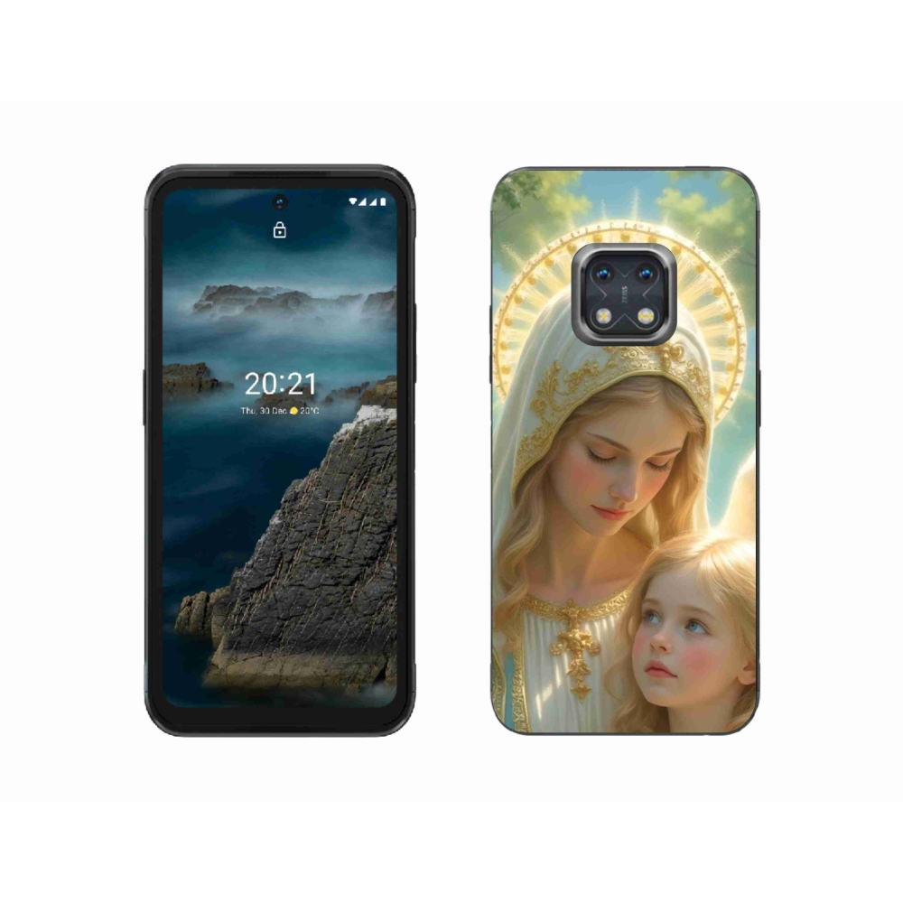 Gelový kryt mmCase na Nokia XR20 - náboženský motiv 2