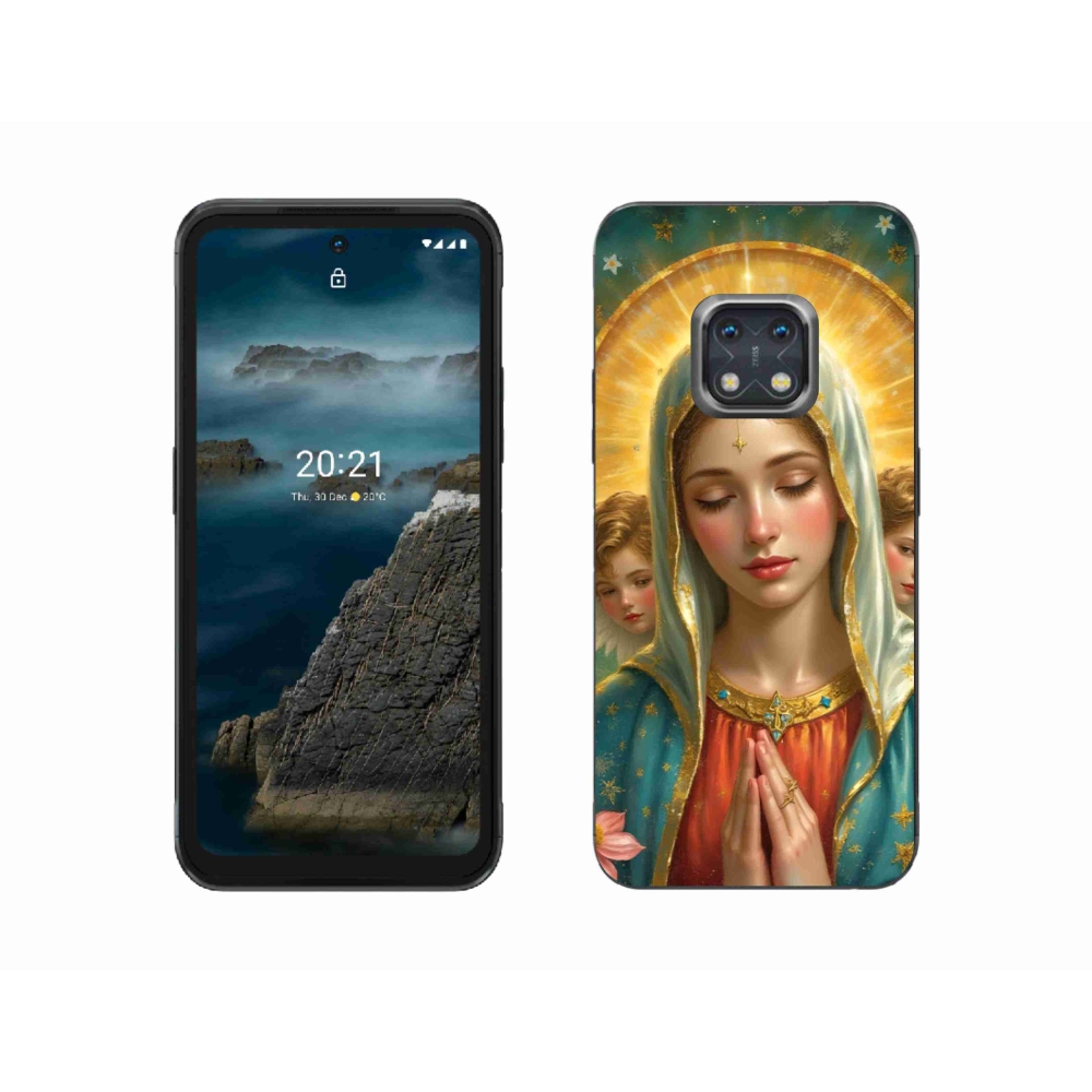 Gelový kryt mmCase na Nokia XR20 - náboženský motiv 3