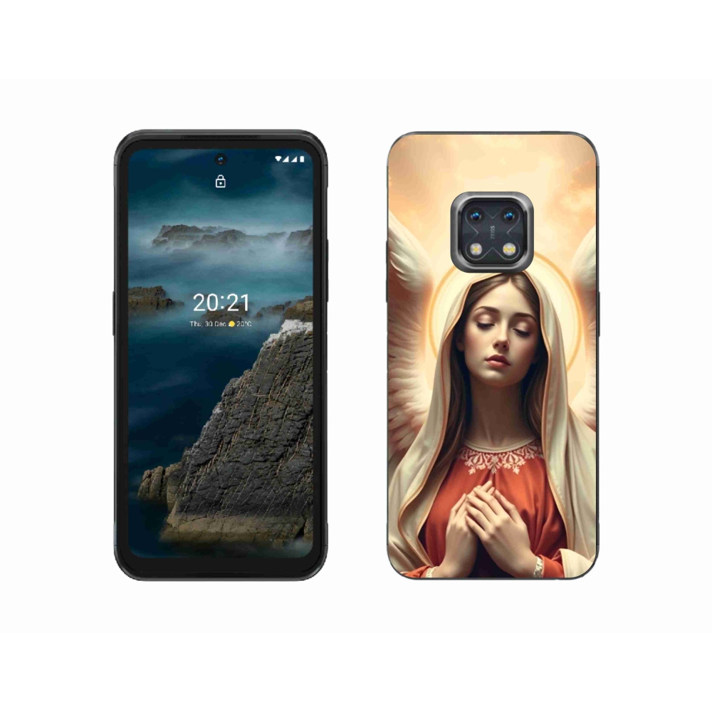 Gelový kryt mmCase na Nokia XR20 - náboženský motiv