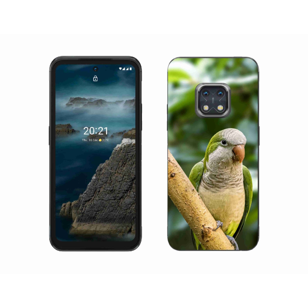 Gelový kryt mmCase na Nokia XR20 - papoušek mníšek