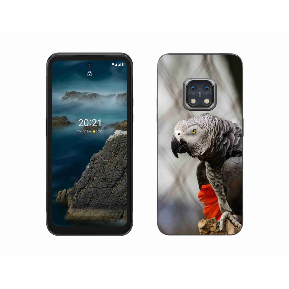 Gelový kryt mmCase na Nokia XR20 - papoušek žako 3