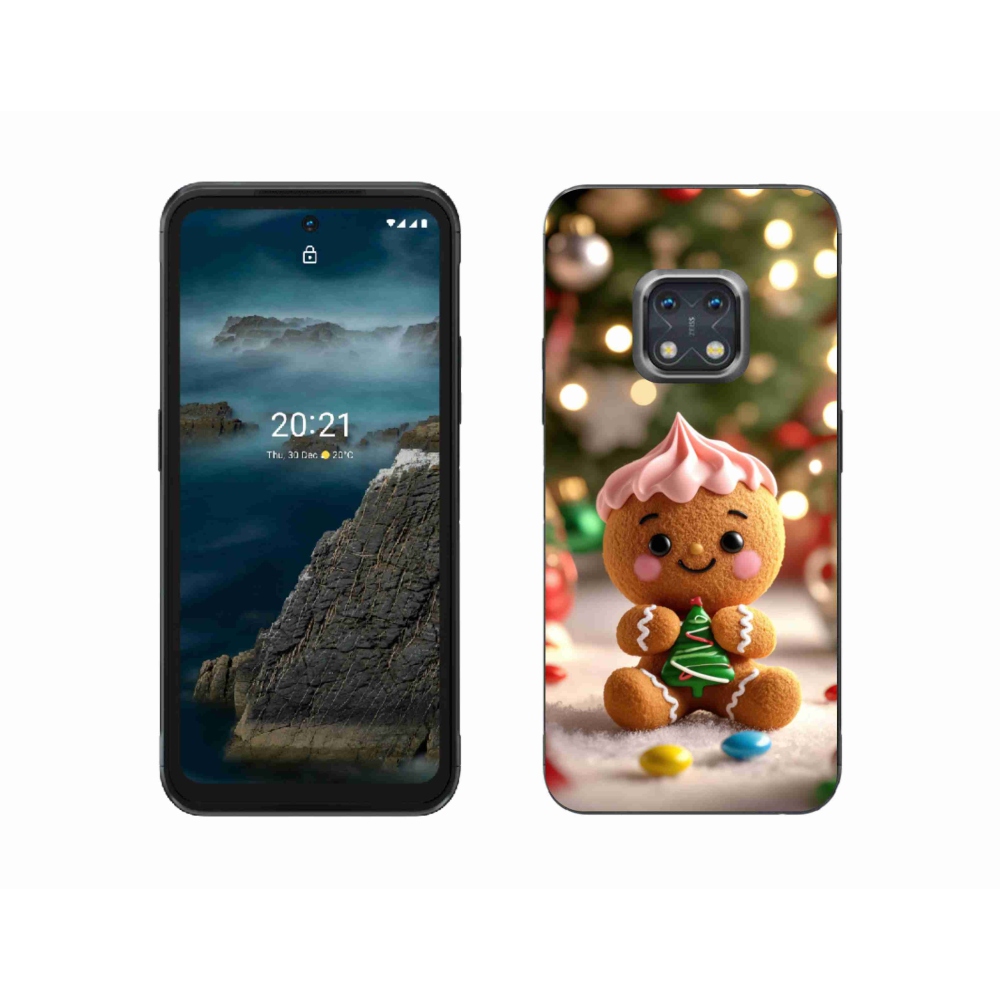 Gelový kryt mmCase na Nokia XR20 - perníček