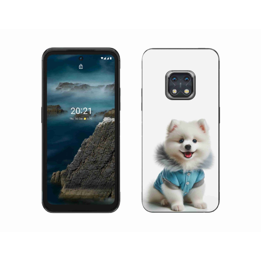 Gelový kryt mmCase na Nokia XR20 - pomeranian