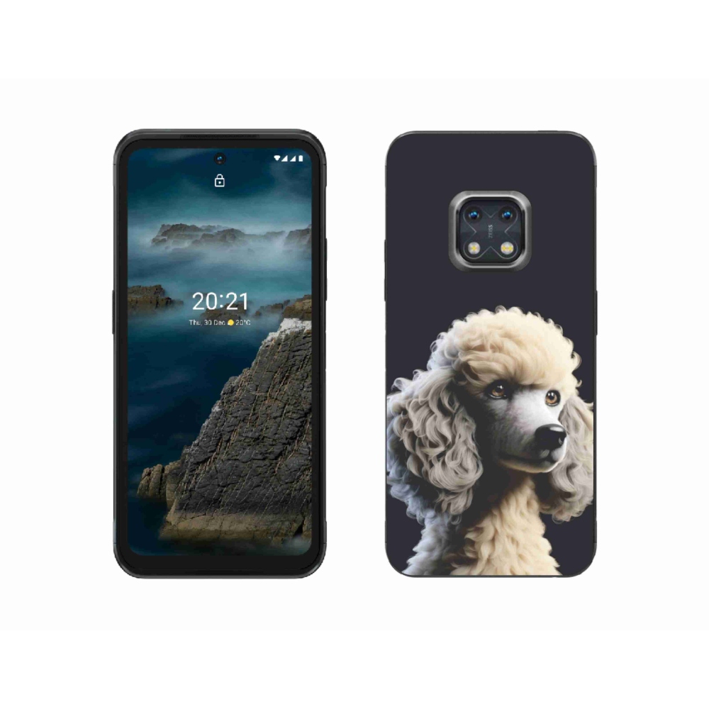 Gelový kryt mmCase na Nokia XR20 - pudl