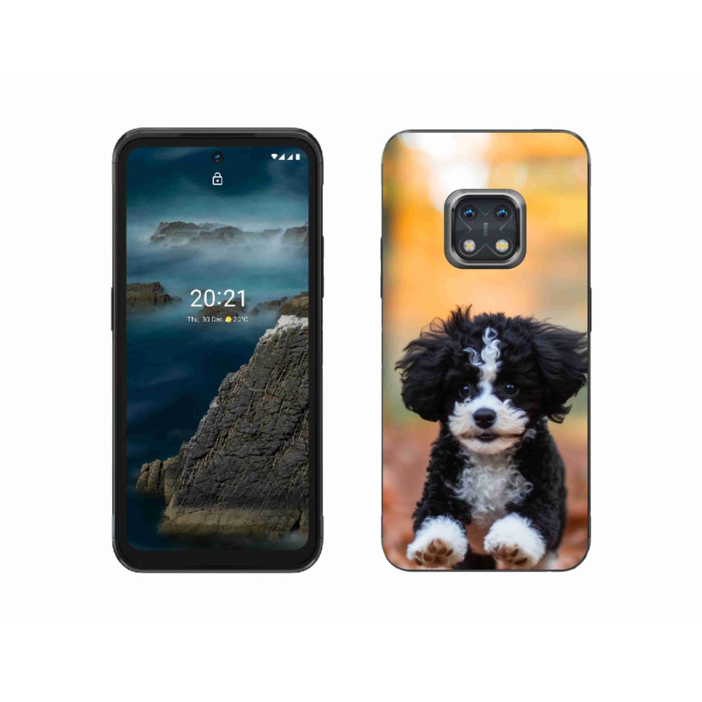 Gelový kryt mmCase na Nokia XR20 - roztomilé štěně 2