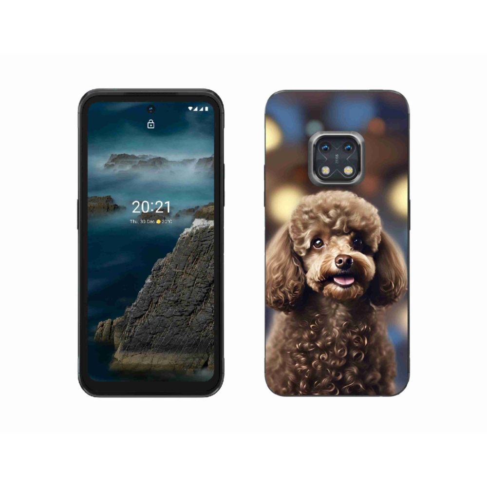 Gelový kryt mmCase na Nokia XR20 - roztomilý pudl