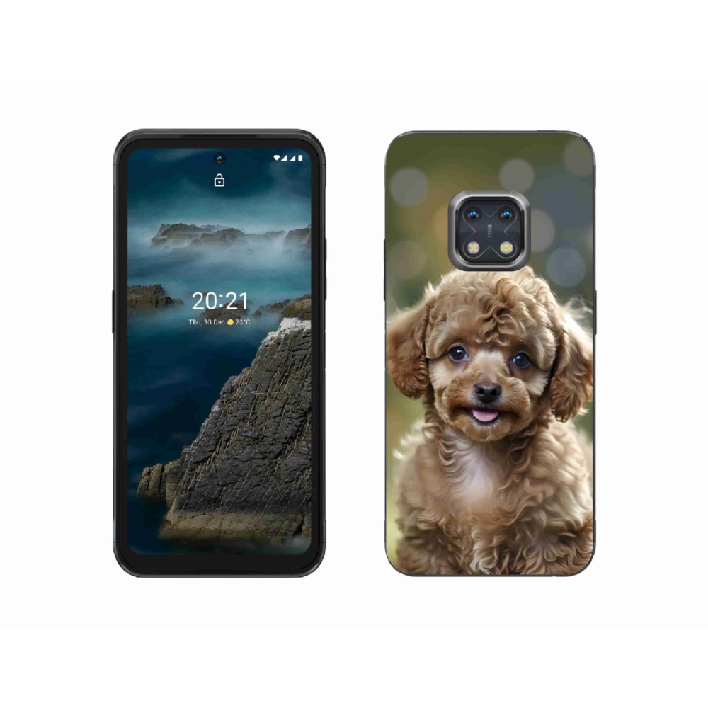 Gelový kryt mmCase na Nokia XR20 - roztomilý pudl
