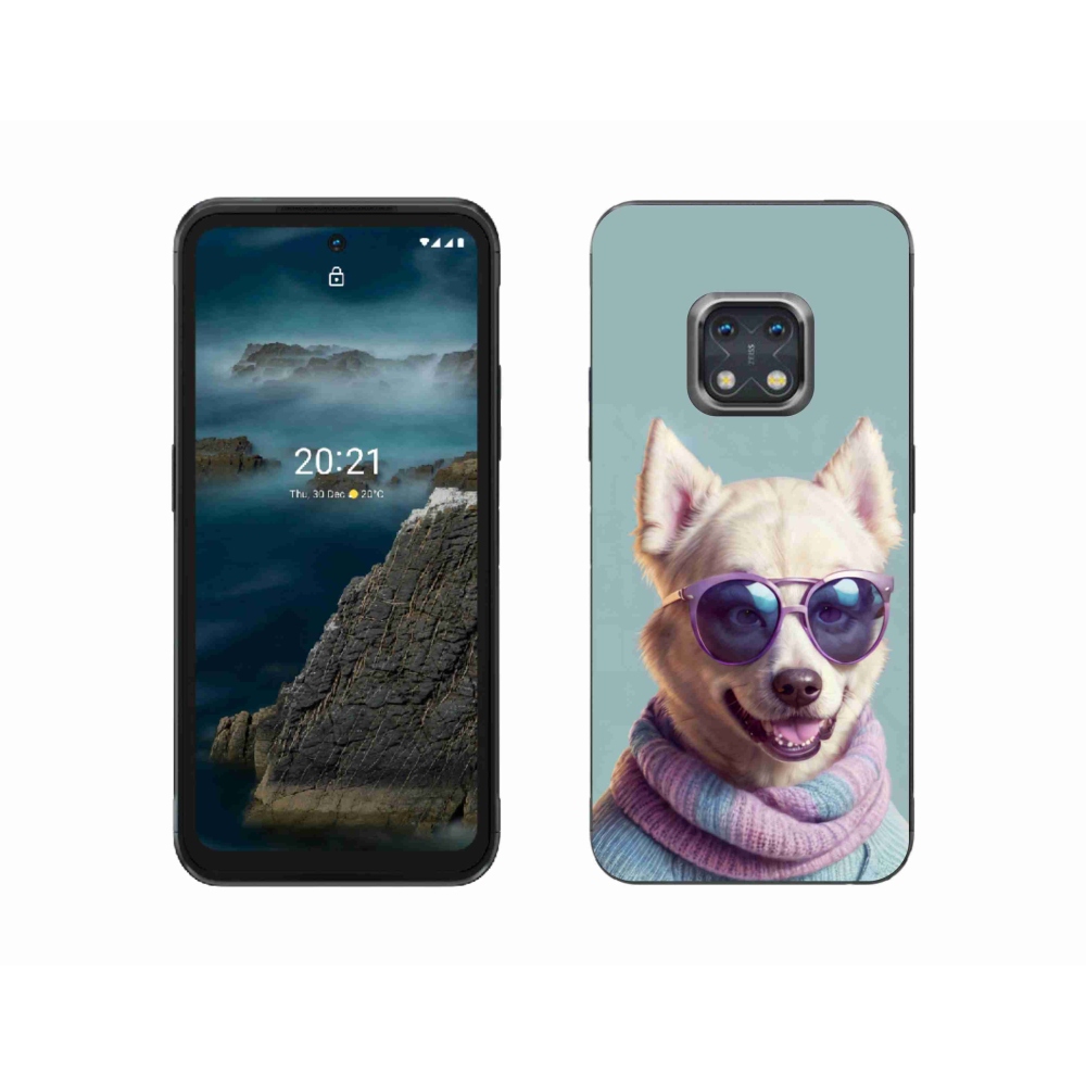 Gelový kryt mmCase na Nokia XR20 - stylový německý špic