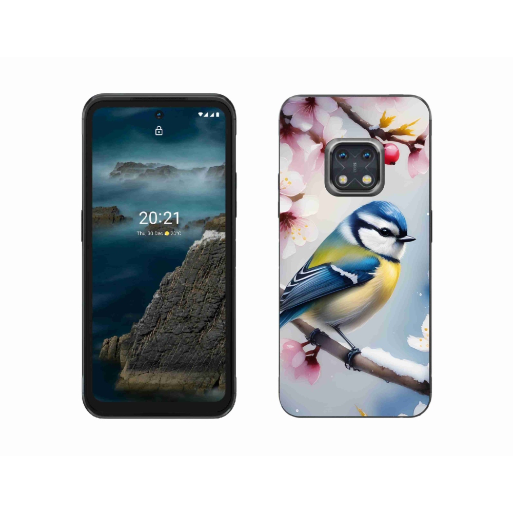 Gelový kryt mmCase na Nokia XR20 - sýkorka