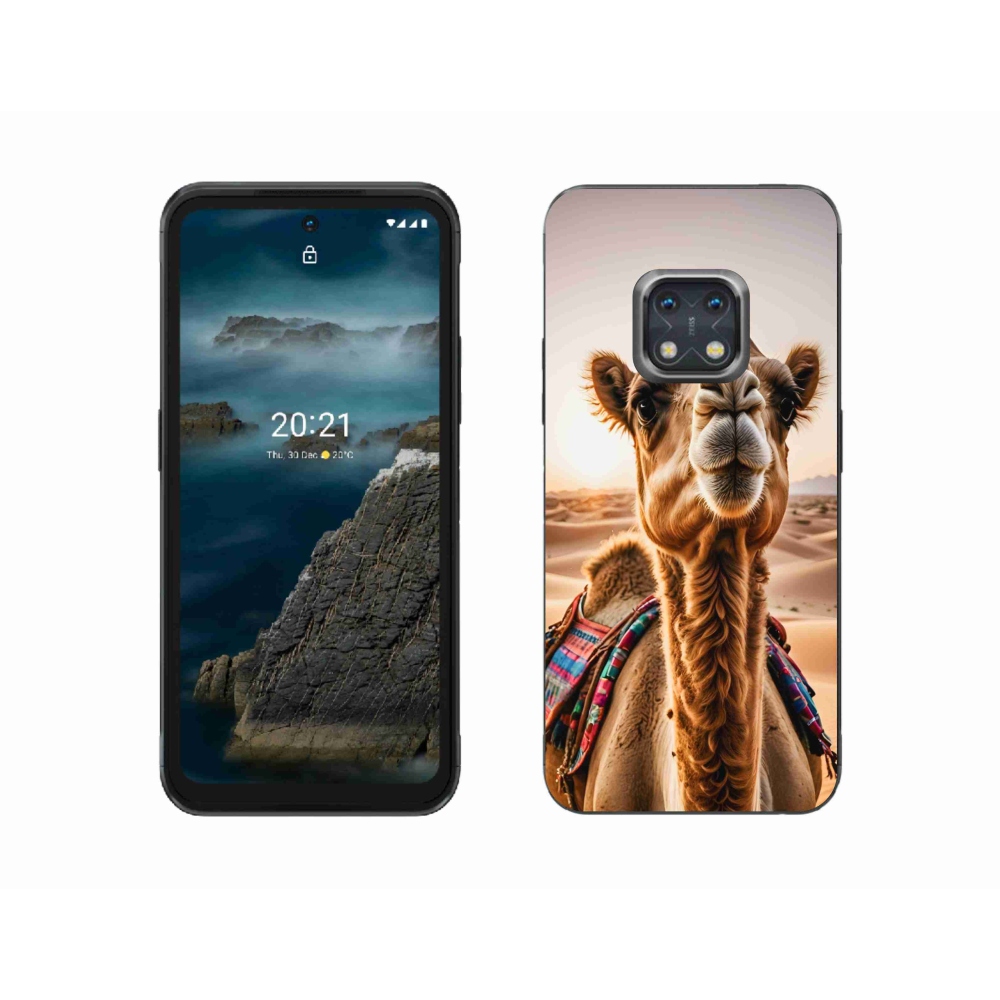 Gelový kryt mmCase na Nokia XR20 - velbloud