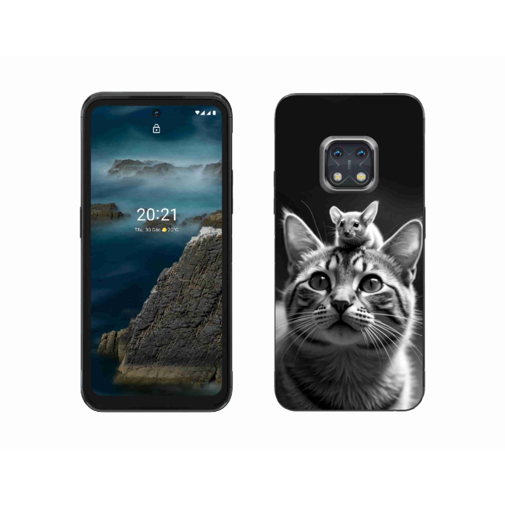 Gelový kryt mmCase na Nokia XR20 - zvířecí přátelství 2