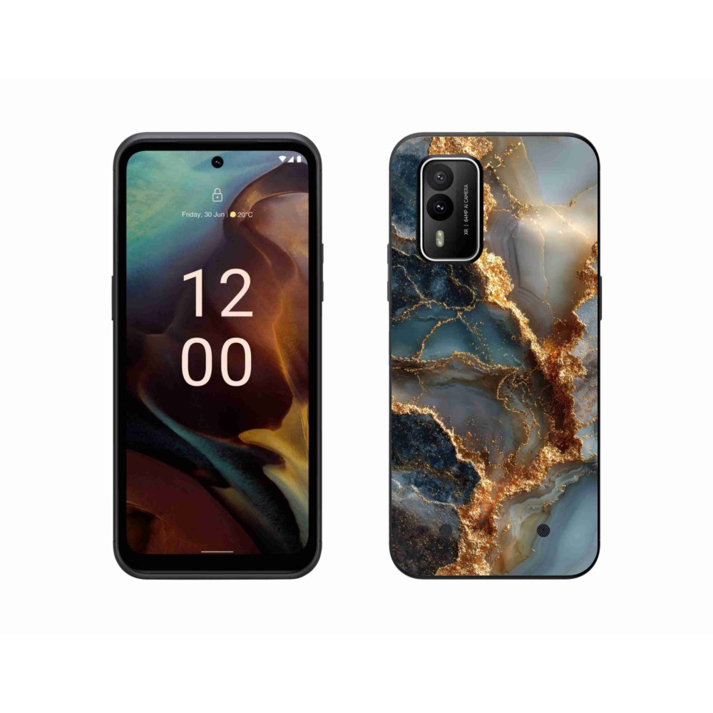 Gelový kryt mmCase na Nokia XR21 - abstraktní motiv 33