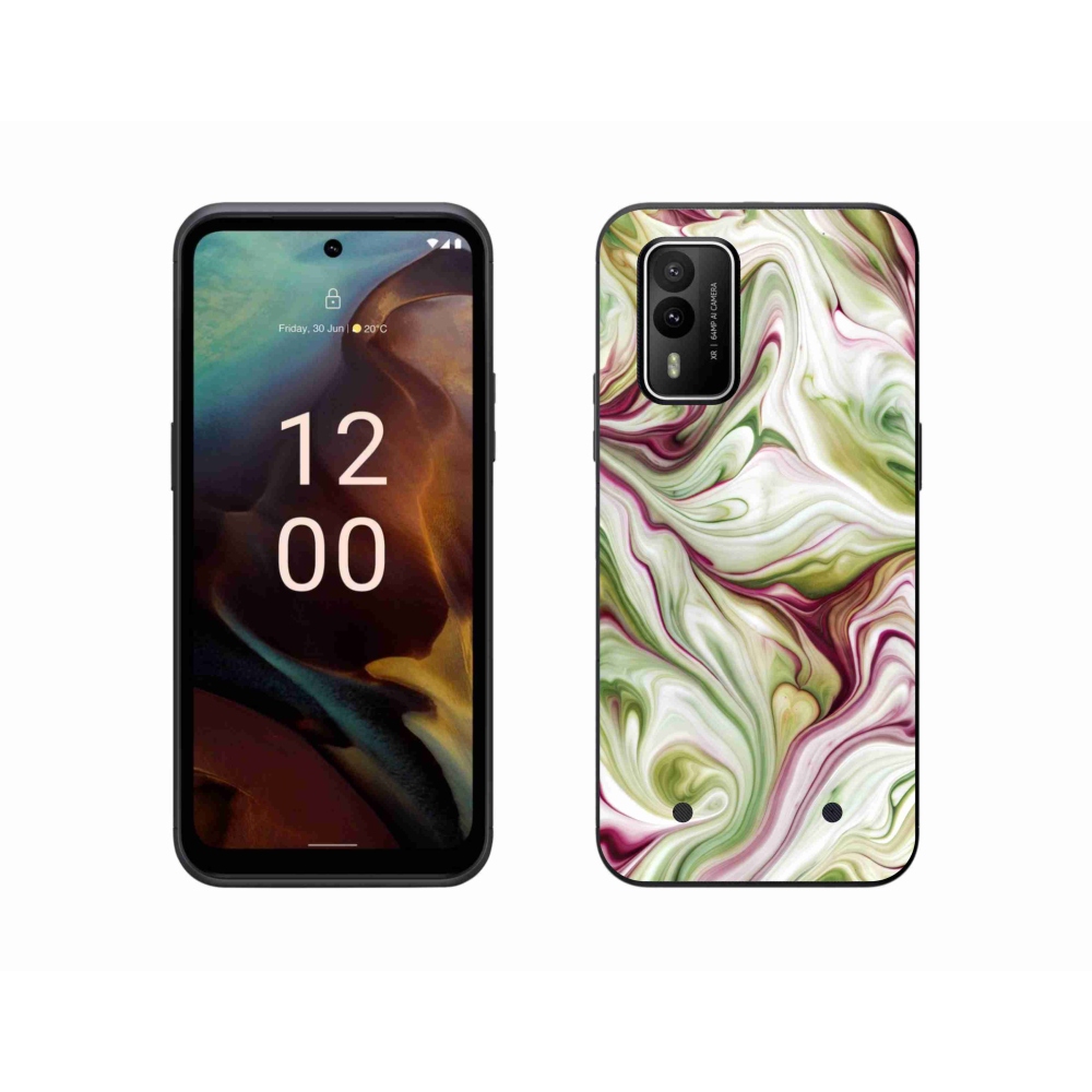 Gelový kryt mmCase na Nokia XR21 - abstraktní motiv 36