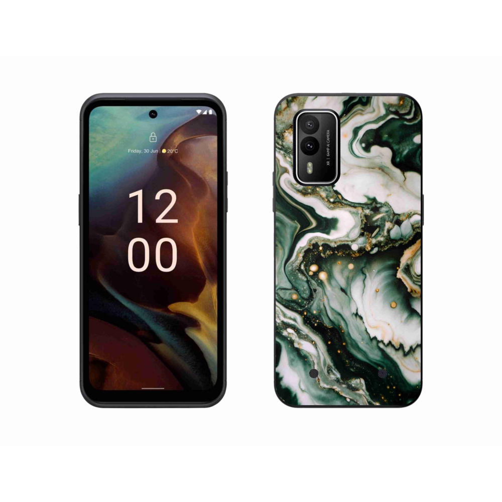 Gelový kryt mmCase na Nokia XR21 - abstraktní motiv 38