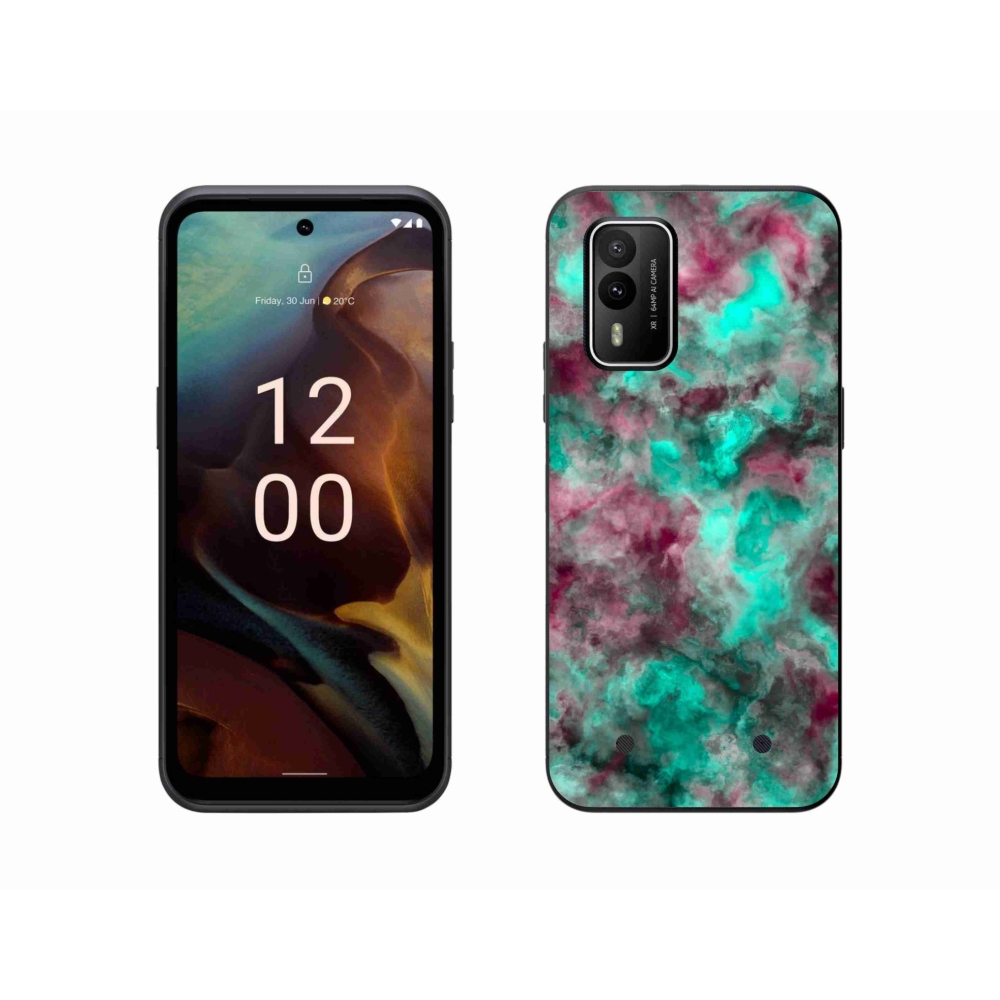 Gelový kryt mmCase na Nokia XR21 - abstraktní motiv 39