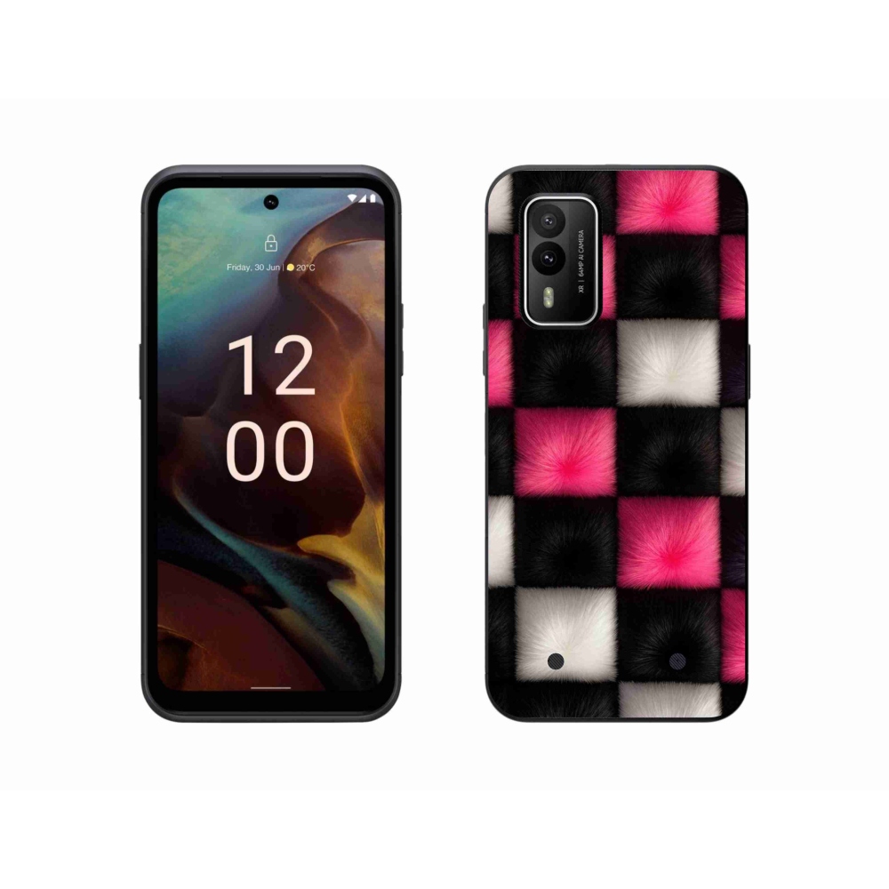 Gelový kryt mmCase na Nokia XR21 - abstraktní motiv 44