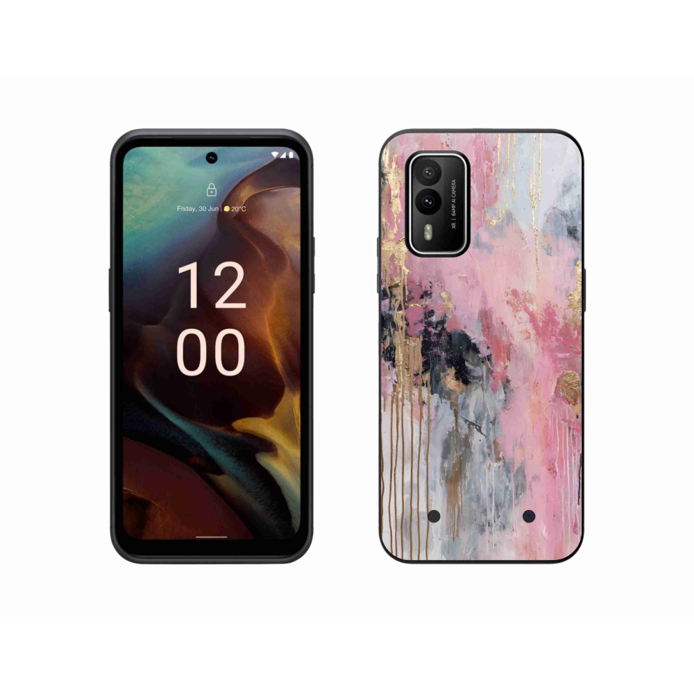 Gelový kryt mmCase na Nokia XR21 - abstraktní motiv 49