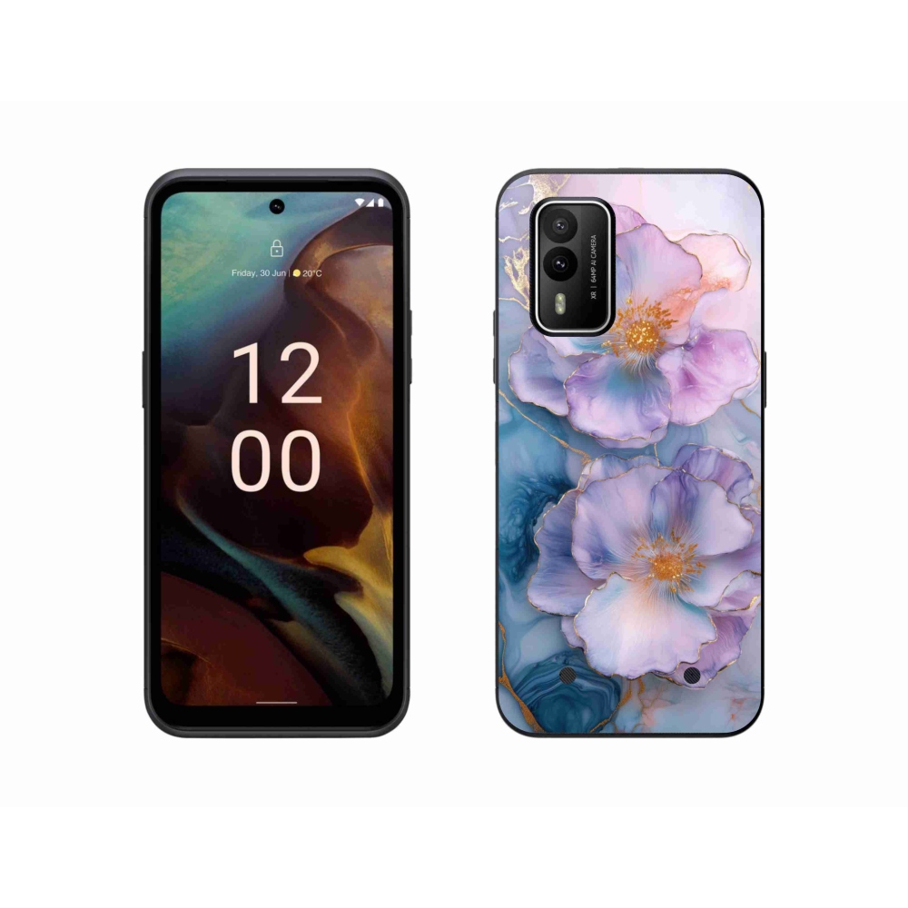 Gelový kryt mmCase na Nokia XR21 - abstraktní motiv 51