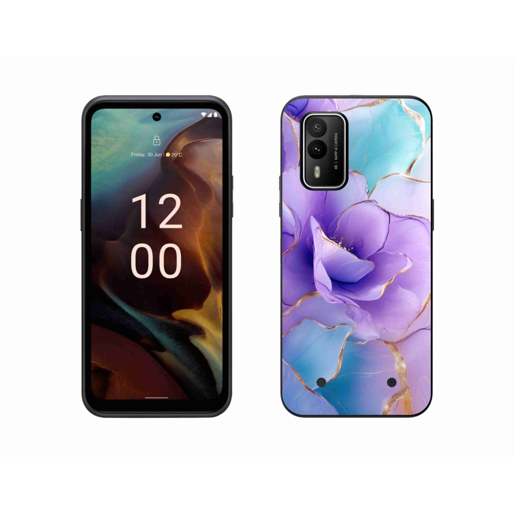 Gelový kryt mmCase na Nokia XR21 - abstraktní motiv 52