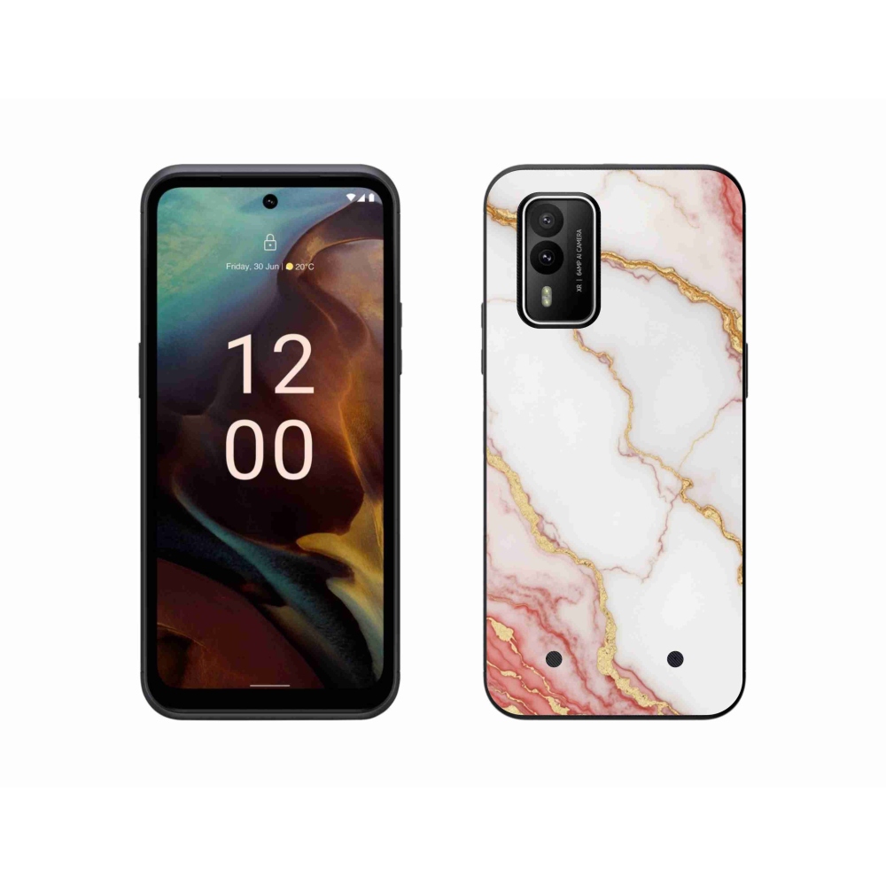 Gelový kryt mmCase na Nokia XR21 - abstraktní motiv 53