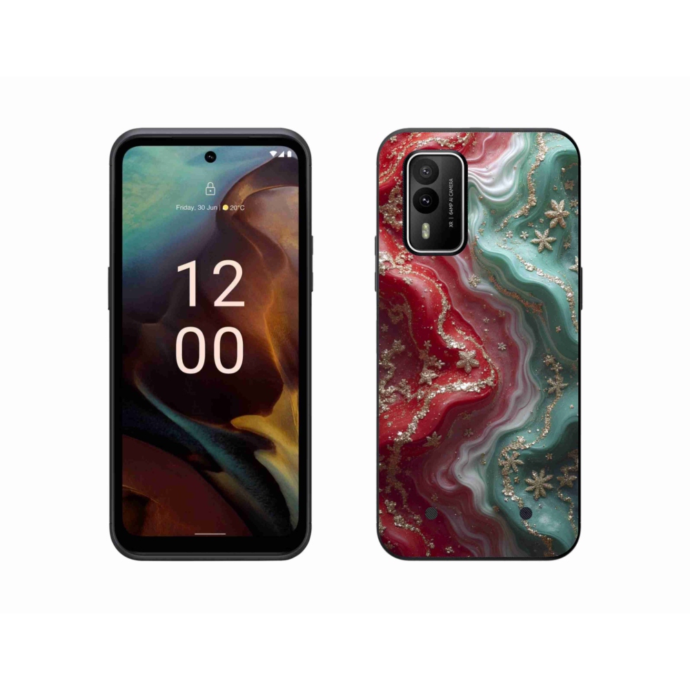 Gelový kryt mmCase na Nokia XR21 - abstraktní motiv 54