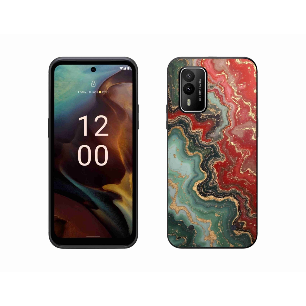 Gelový kryt mmCase na Nokia XR21 - abstraktní motiv 55