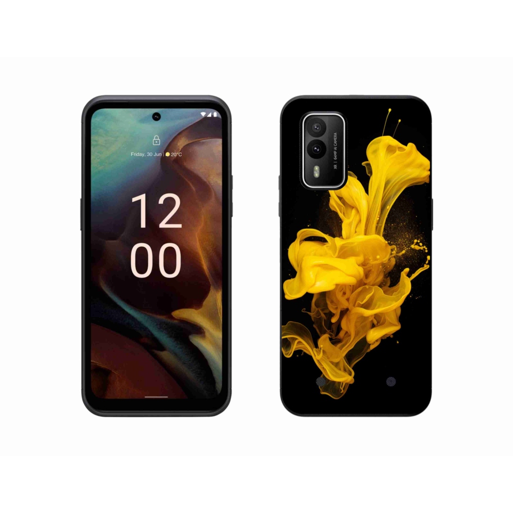 Gelový kryt mmCase na Nokia XR21 - abstraktní motiv 56