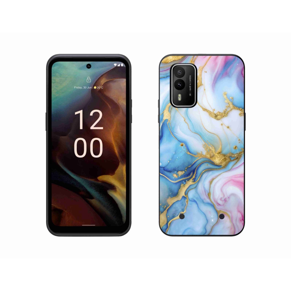 Gelový kryt mmCase na Nokia XR21 - abstraktní motiv 61