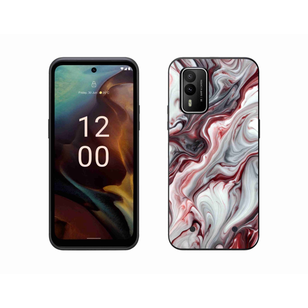 Gelový kryt mmCase na Nokia XR21 - abstraktní motiv 64