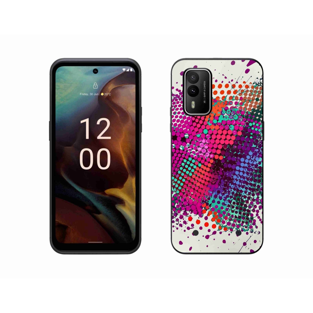 Gelový kryt mmCase na Nokia XR21 - abstraktní motiv 65