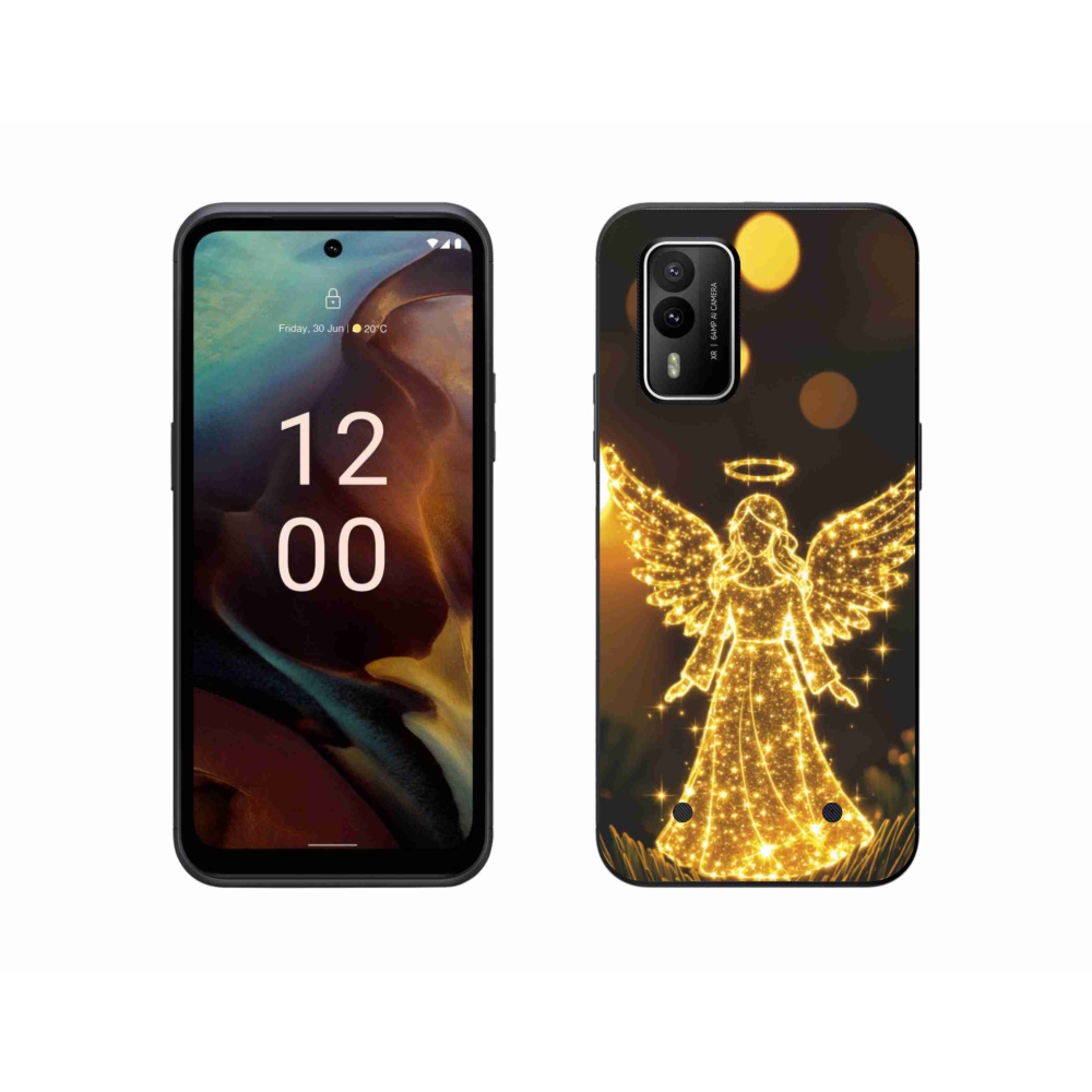 Gelový kryt mmCase na Nokia XR21 - anděl