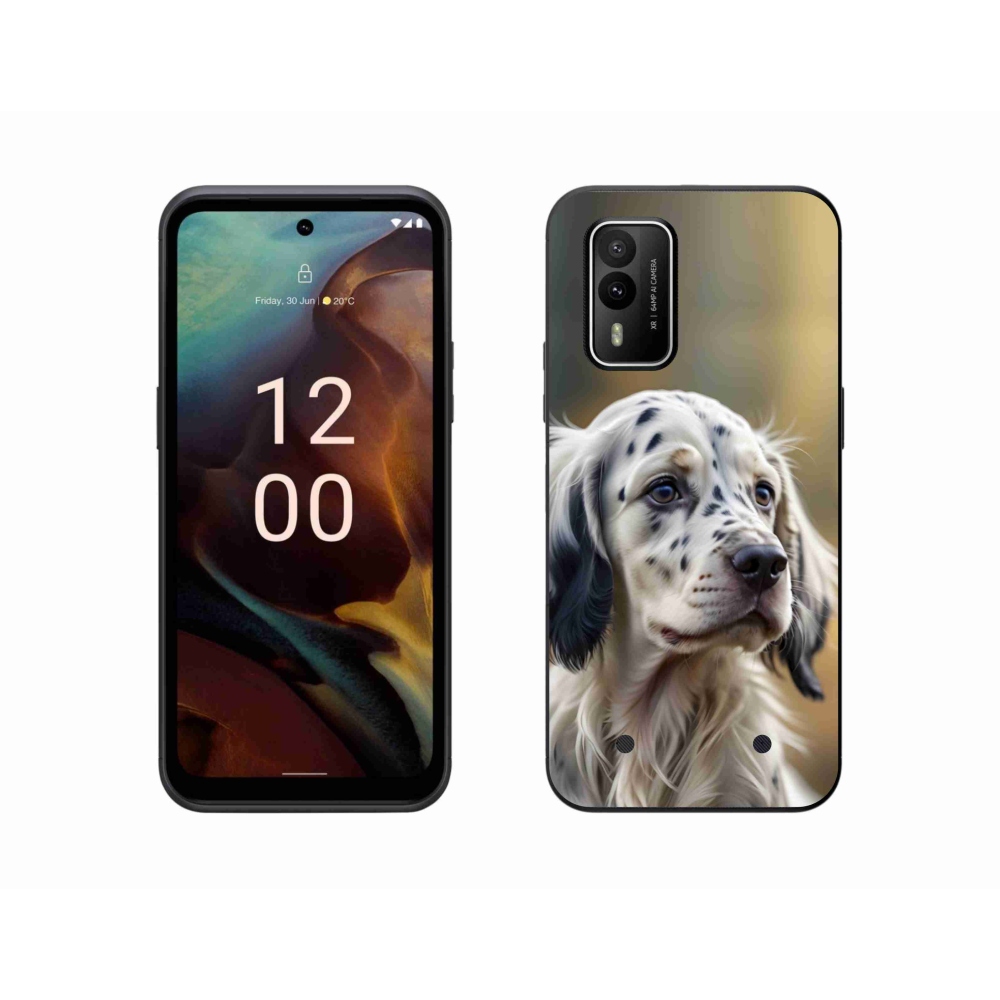Gelový kryt mmCase na Nokia XR21 - anglický setr