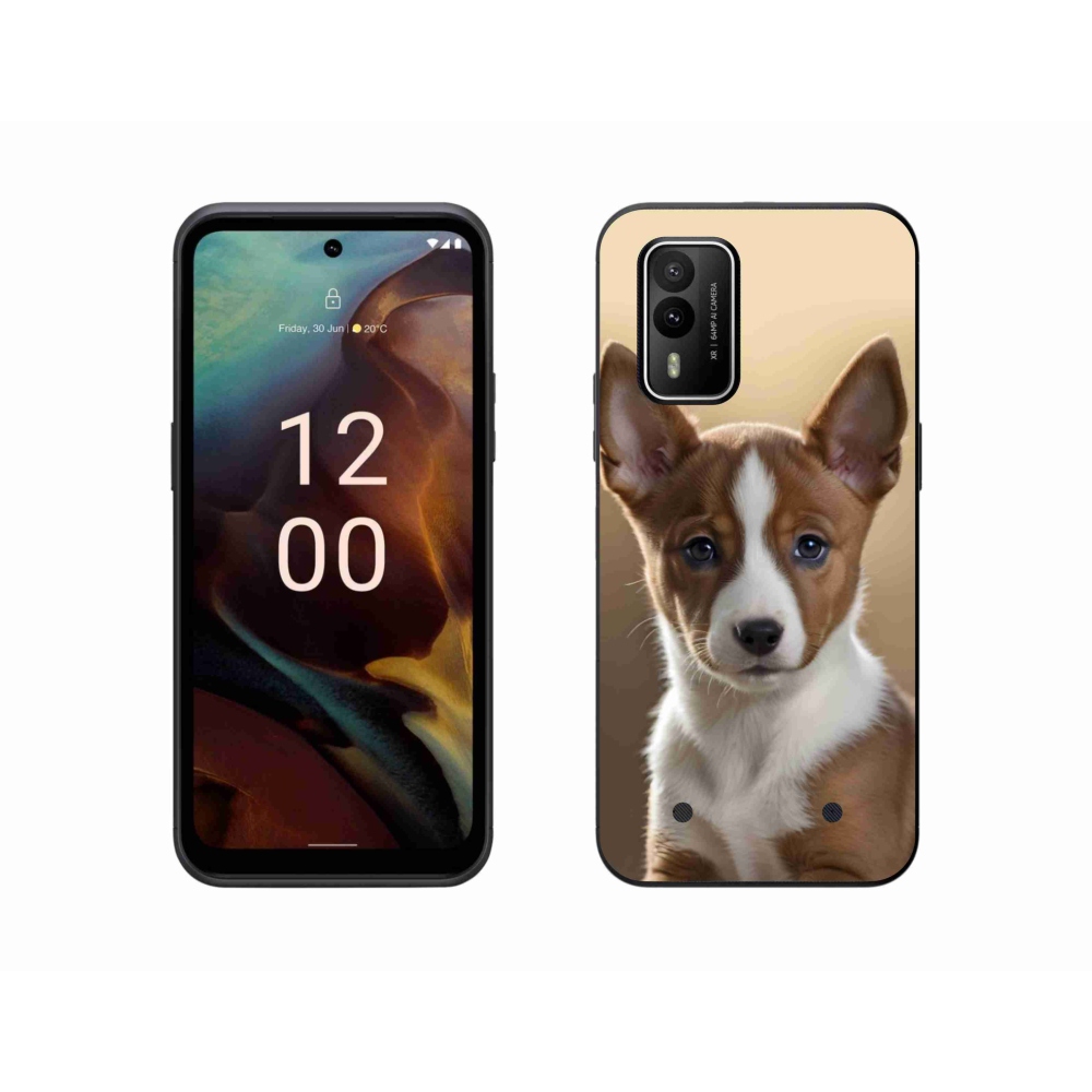 Gelový kryt mmCase na Nokia XR21 - basenji