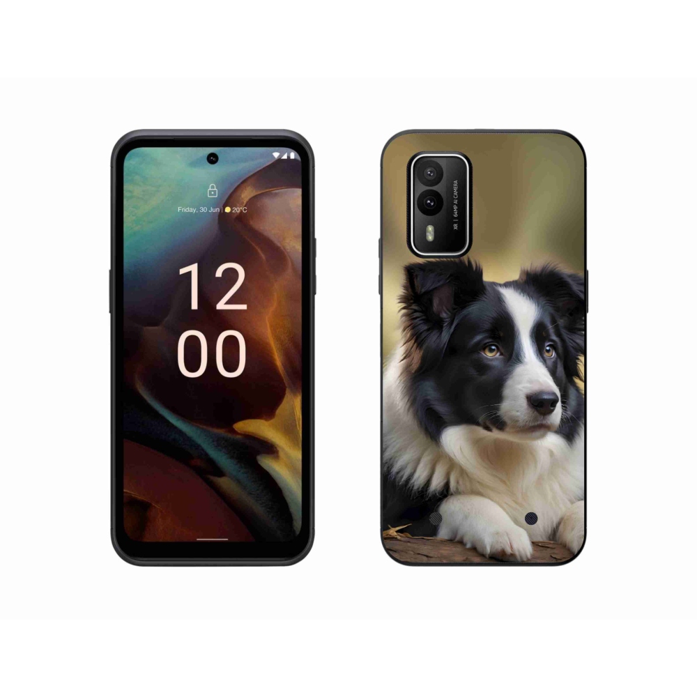 Gelový kryt mmCase na Nokia XR21 - border kolie 2