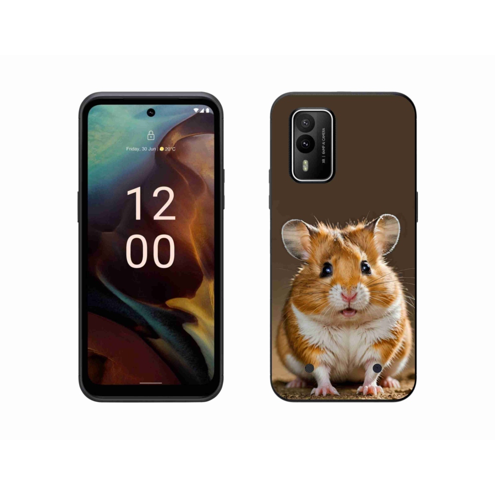 Gelový kryt mmCase na Nokia XR21 - křeček