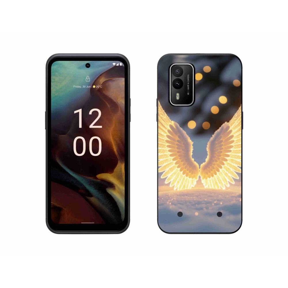 Gelový kryt mmCase na Nokia XR21 - křídla