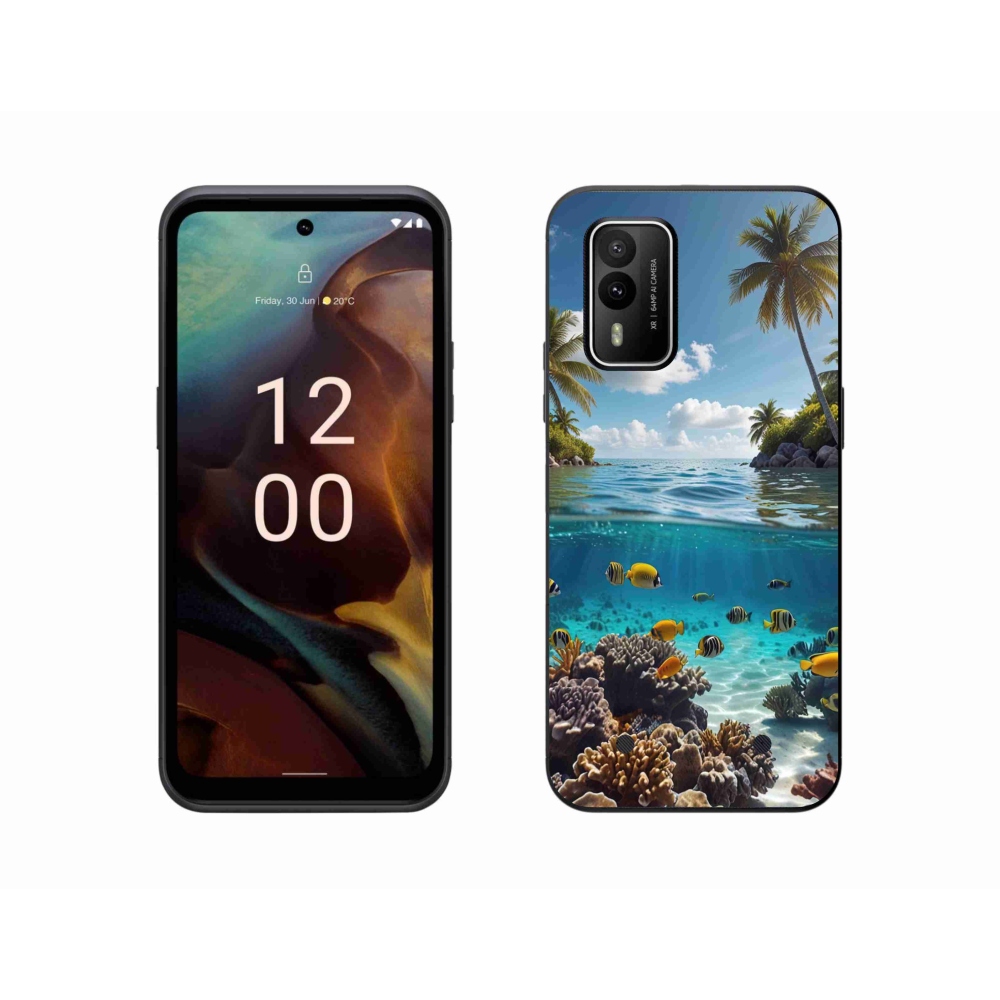 Gelový kryt mmCase na Nokia XR21 - mořský svět 4