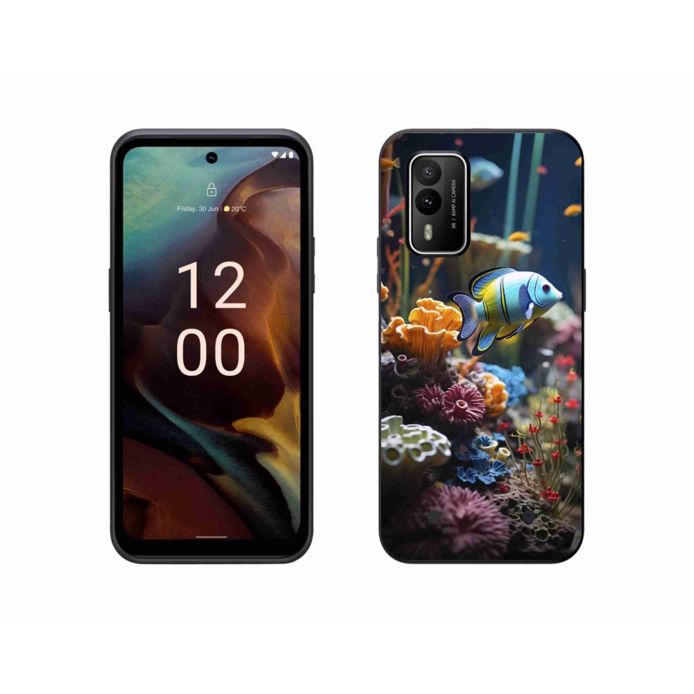 Gelový kryt mmCase na Nokia XR21 - mořský svět 5