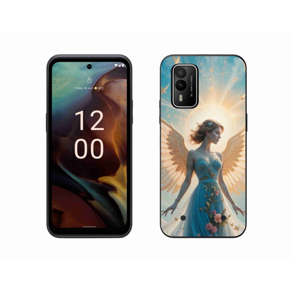 Gelový kryt mmCase na Nokia XR21 - náboženský motiv 4