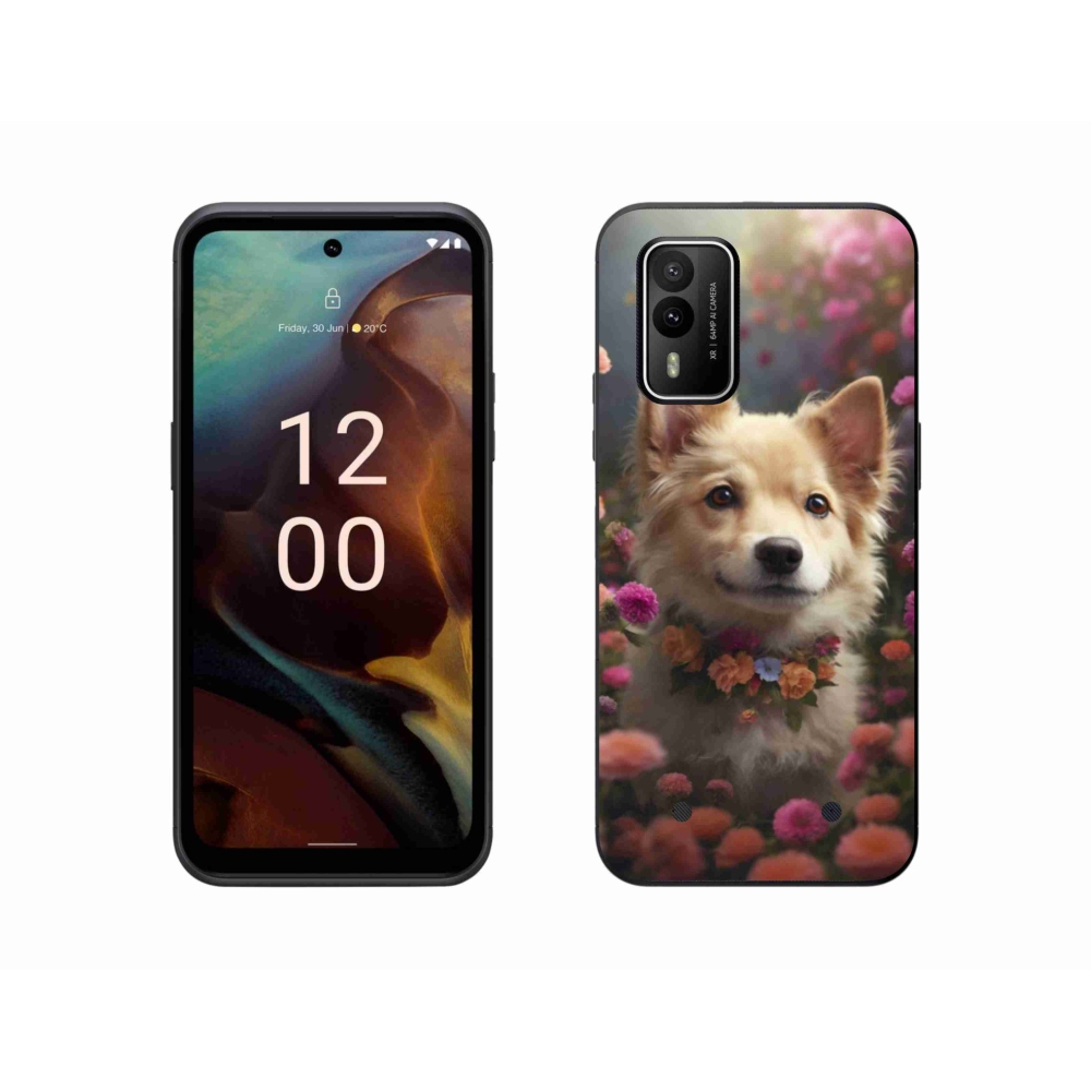 Gelový kryt mmCase na Nokia XR21 - německý špic